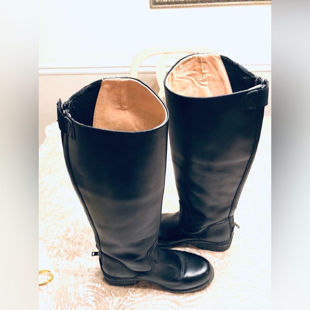 🐴 10W Mountain Horse EUC WILD RIVER Mountain Horse, tall, back zipr Riding Boots - Picture 11 of 11